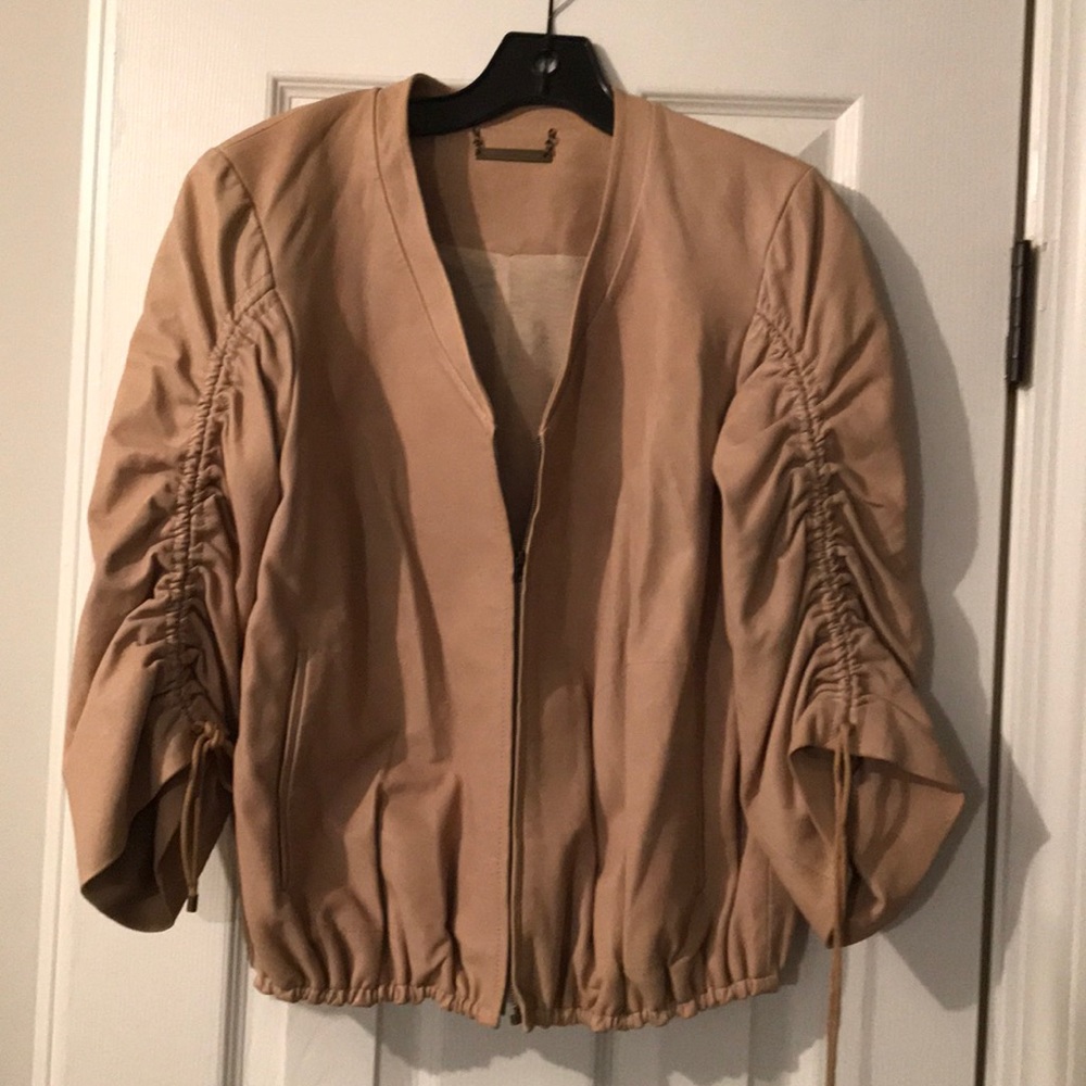 Fashionable Leather Jacket by DVF